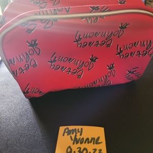 Betsey Johnson cosmetic bag